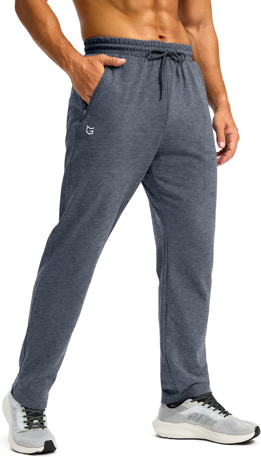 G Gradual Men's Fleece Lined Winter Pants for Cold Weather