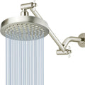 High Pressure Rain Shower Head with 11ft Extension Arm - Brushed
