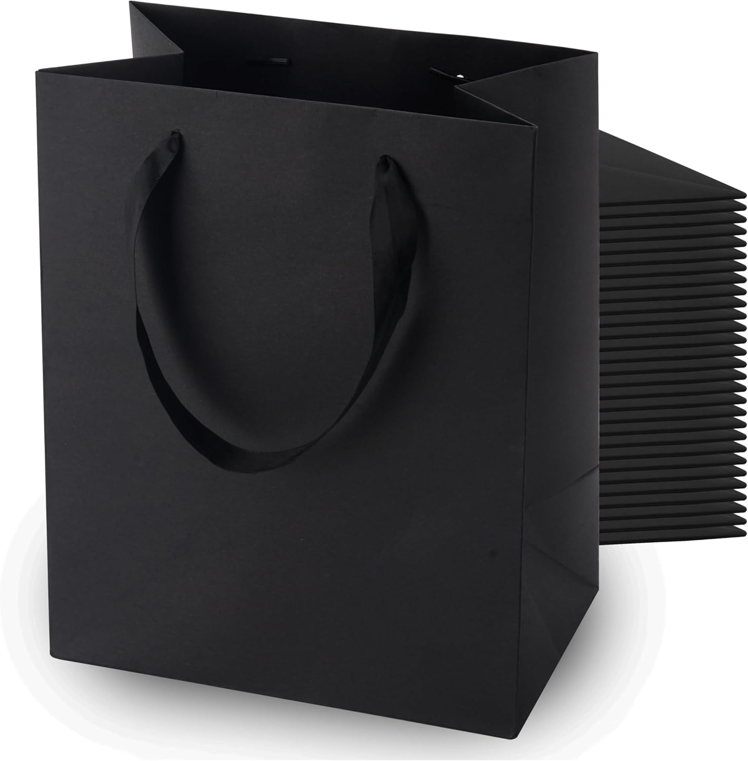 MOXARYSU Black Gift Bags With Handles for Any Occasion