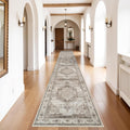 Washable Hallway Runner Rugs 3x20 ft - Soft, Low Pile Runner