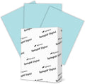 Springhill 8.5 x 14 Blue Copy Paper - Smooth, Dual-Sided Performance