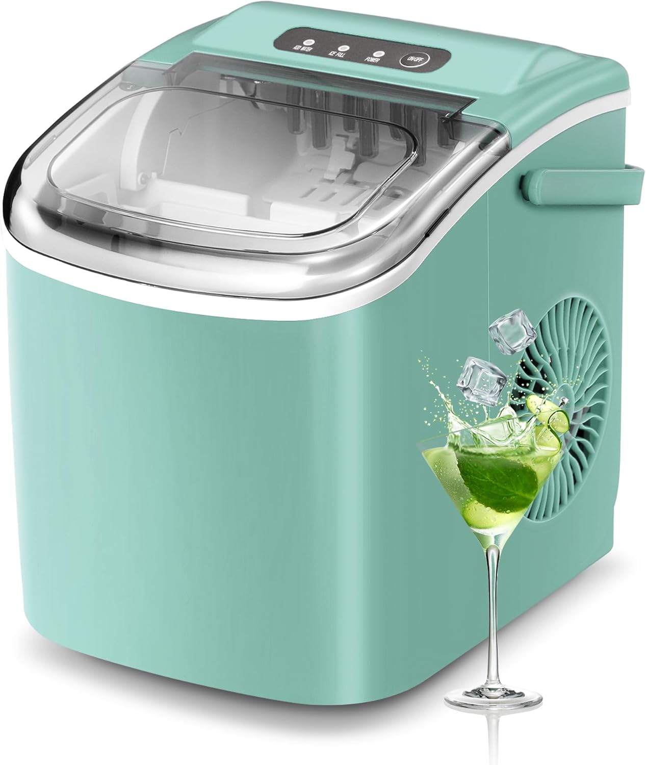 NicBex Ice Makers Countertop: Fast, Portable Ice Maker Machine