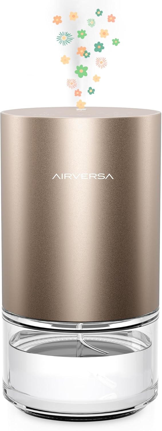 Essential Oil Diffuser for Home and Car - Waterless Aromatherapy
