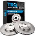 TRQ Front Brake Rotors Set Vented Compatible with 2004-2006 Scion xA