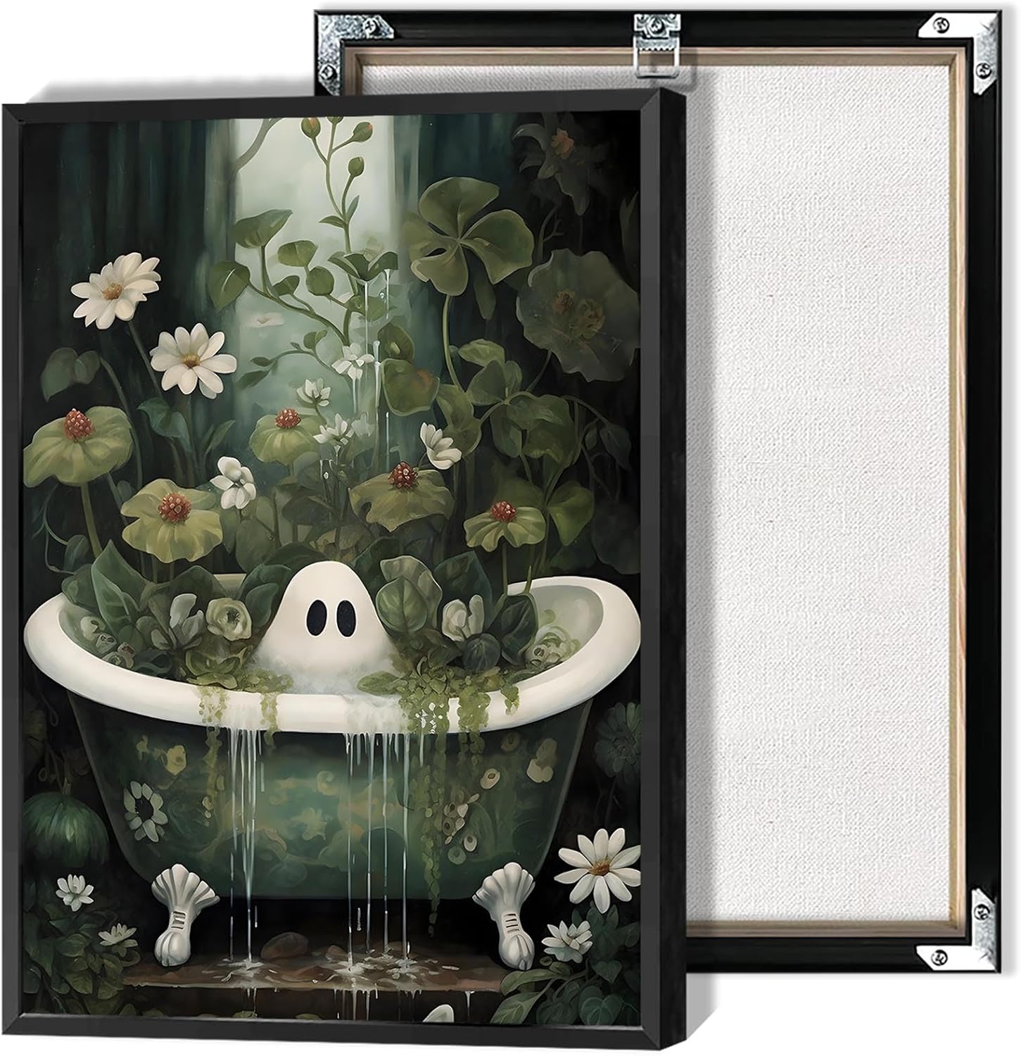 Halloween Bathroom Ghost Wall Art for Unique Home Decor