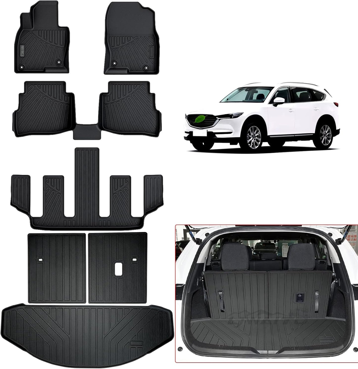 Custom Fit Floor Mats & Cargo Liners for 2016-2023 Mazda CX-9