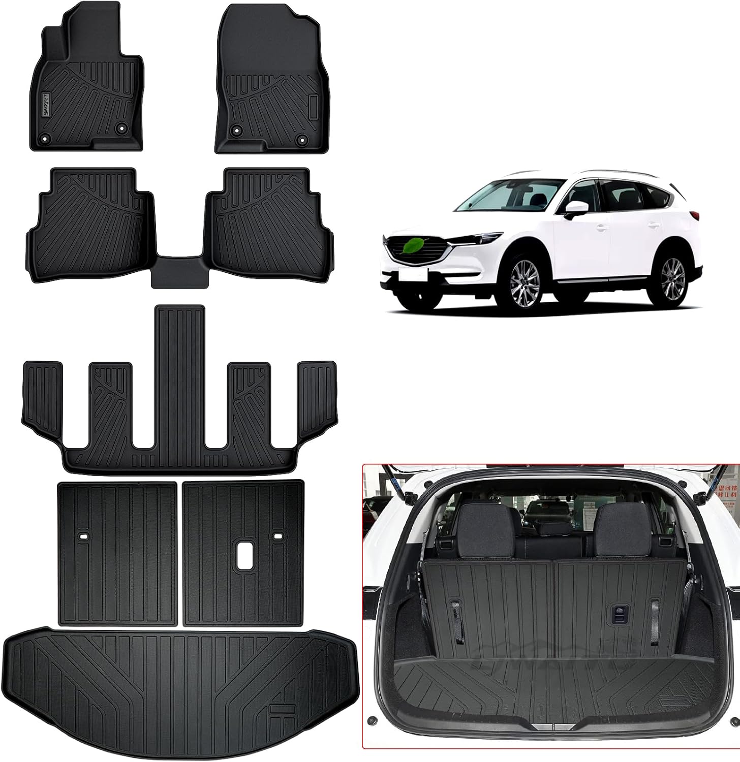 Custom Fit Floor Mats & Cargo Liners for 2016-2023 Mazda CX-9