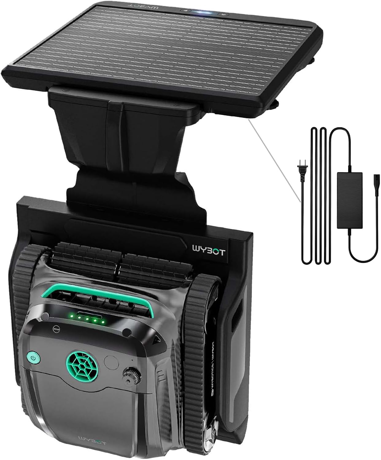 WYBOT S2 Solar Pool Vacuum Cleaner with Smart Auto Parking