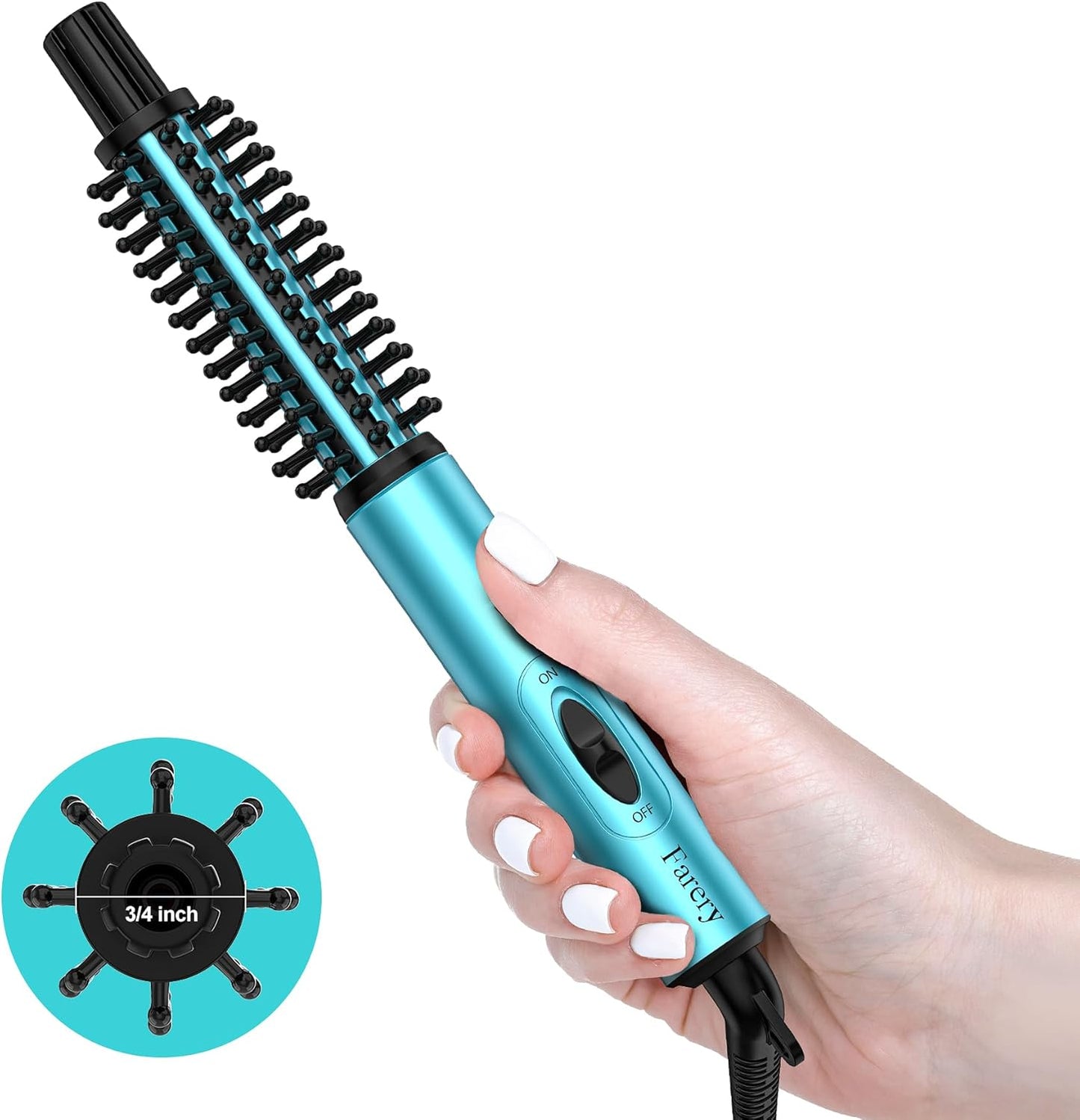 Travel Size Mini Thermal Brush for Volumizing Curls