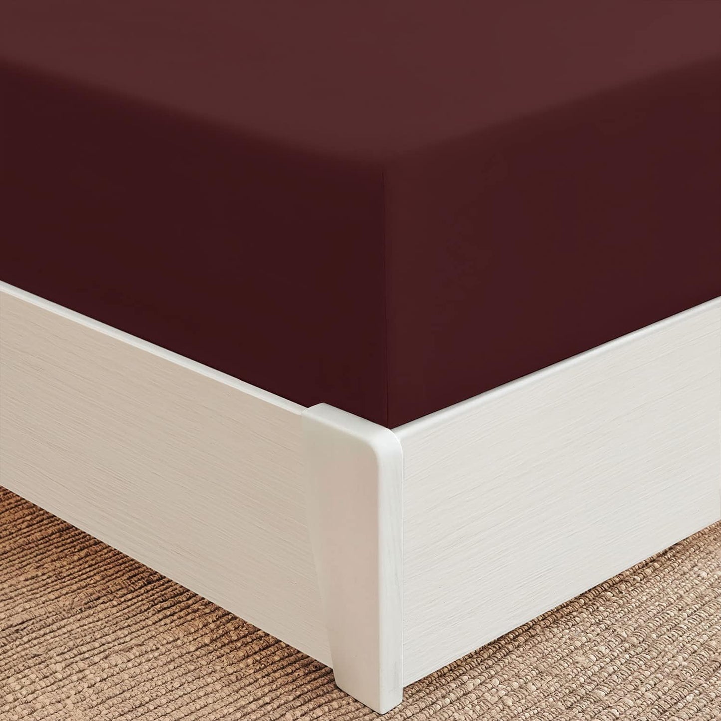 Mellanni Extra Deep Pocket Twin XL Fitted Sheet for Comfort