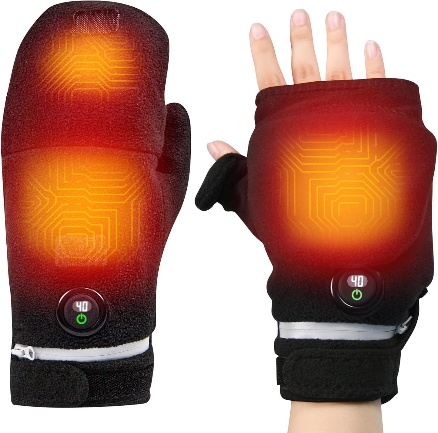 Warm Hands Anywhere - VobeNit Heated Gloves