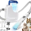 Dog Grooming Kit with Vacuum Clippers - Low Noise Home Grooming