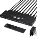 4K@60Hz HDMI Switch 8 in 1 Out - Smooth 4K60 Switching