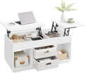 VASAGLE Lift-Top Coffee Table: Hidden Storage