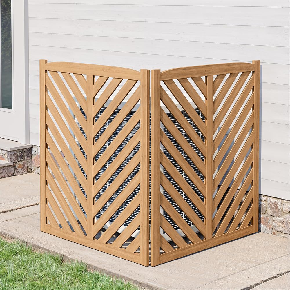 Enhance Outdoor Privacy with BELLEZE Wood Fence Panels