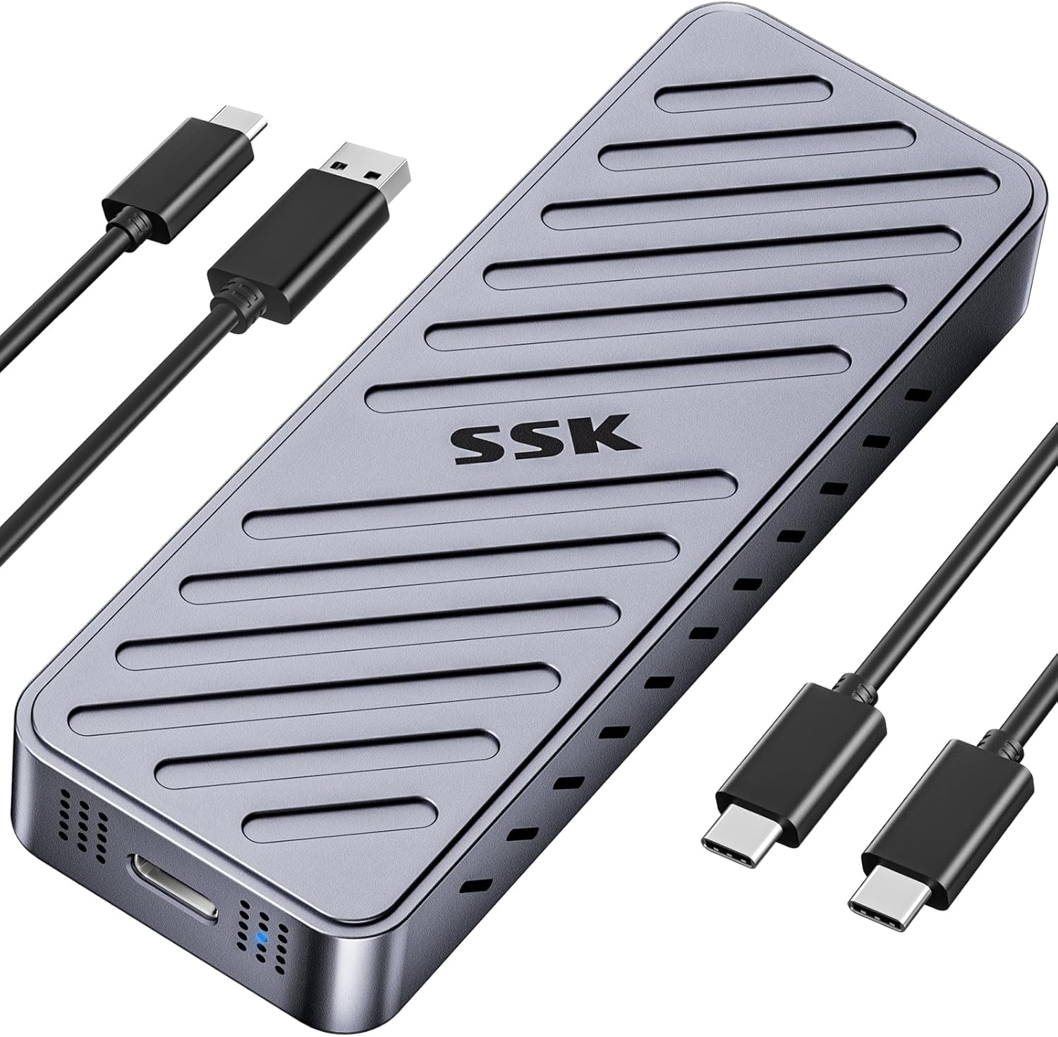 SSK NVMe SSD Enclosure - Lightning Fast Speeds