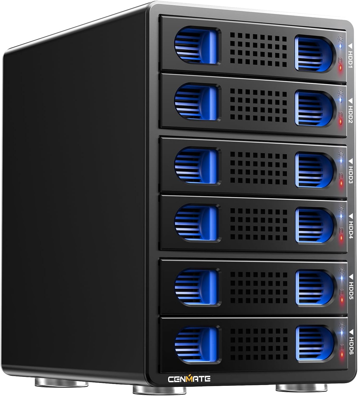 Cenmate 6-Bay HDD Enclosure: Fast, Cool, Swappable