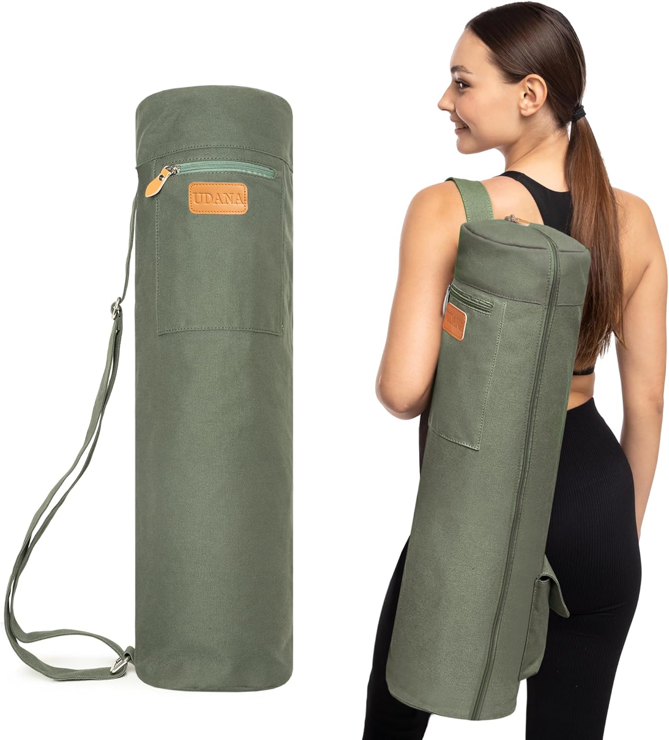 UDANA Large Yoga Mat Bag - Three Pockets