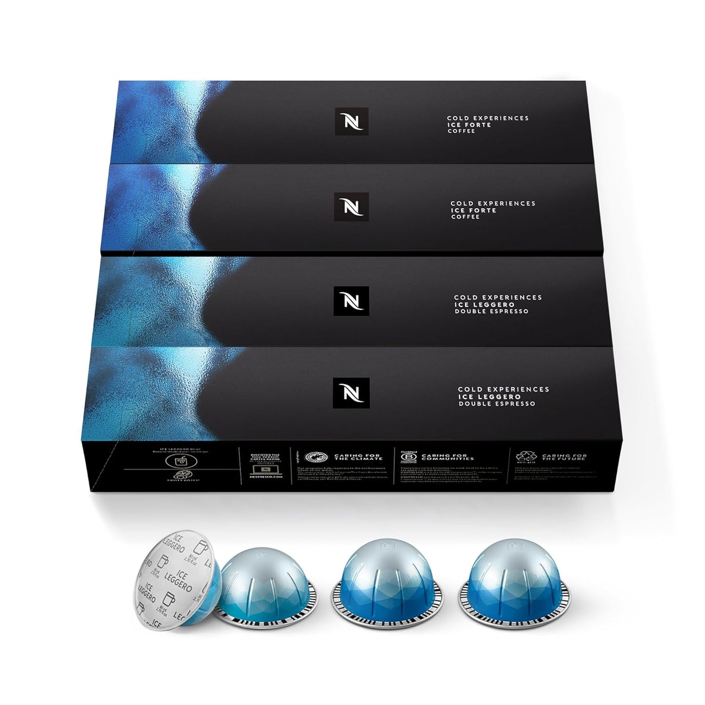 Nespresso VertuoLine Iced Variety Pack 40-Count Coffee Pods