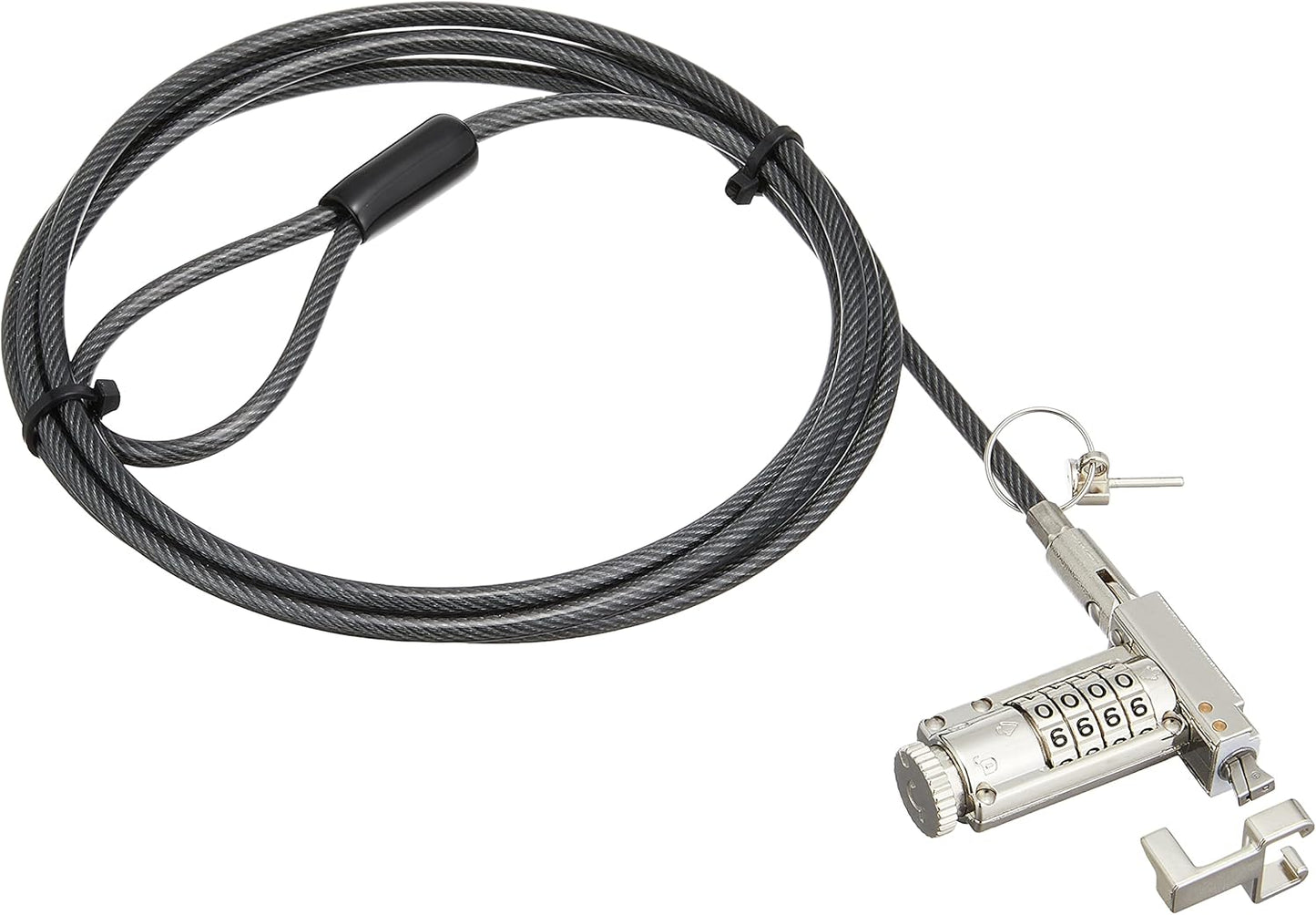 Noble Locks TZ07T Resettable Combination Wedge Lock for Security