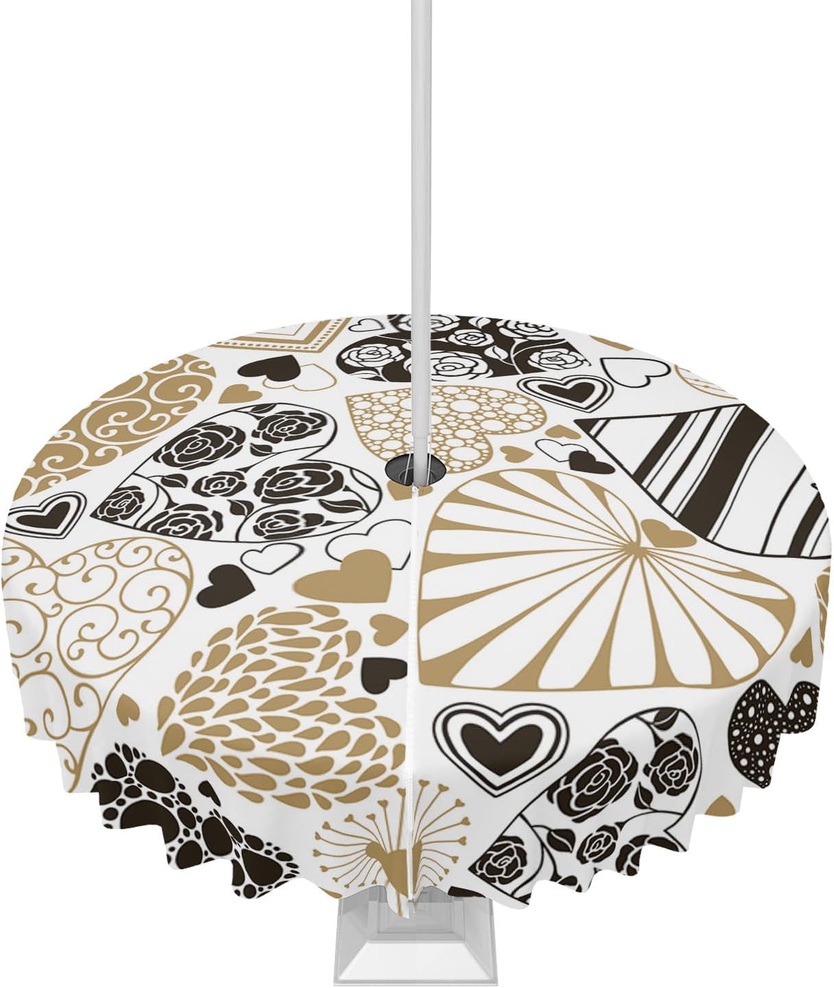 Waterproof Valentine's Day Table Cover