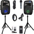 RECK DC 12 Portable 12-in 1000W PA Speaker Combo - Portable Power