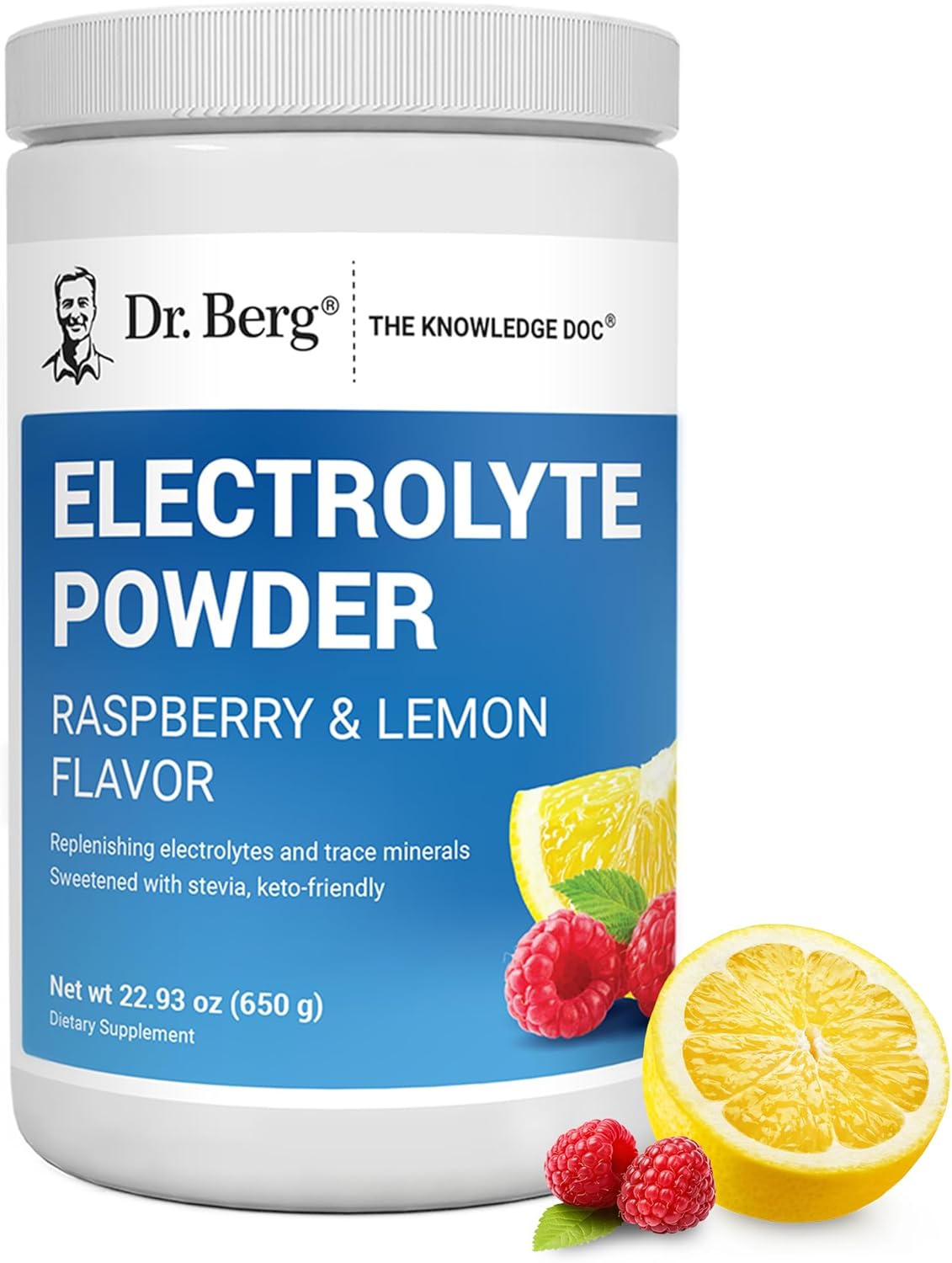 Dr. Berg Zero Sugar Hydration Electrolyte Powder for Keto