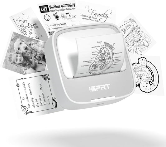 iDPRT Portable Sticker Printer: Efficient & Fast