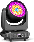 LED Moving Head Lights 19x15W Beam Wash Zoom - Versatile Stage Effect
