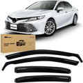 Nilight in Channel Window Rain Guards for Toyota Camry - Low Profile
