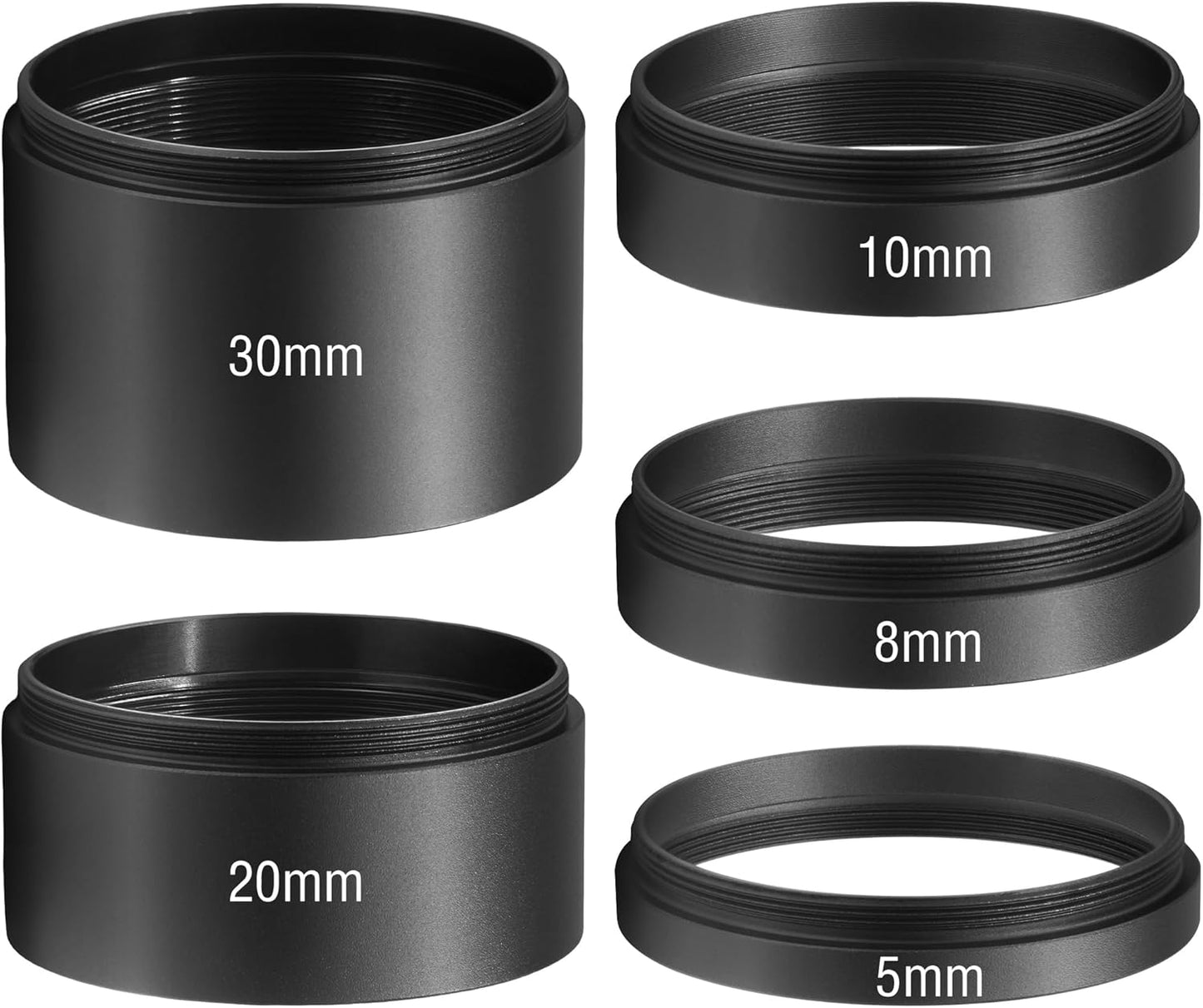 Alstar Astronomical Extension Tube Kit for Astrophotography