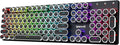 Redragon Typewriter Keyboard Wireless Mechanical - Retro RGB Clicky