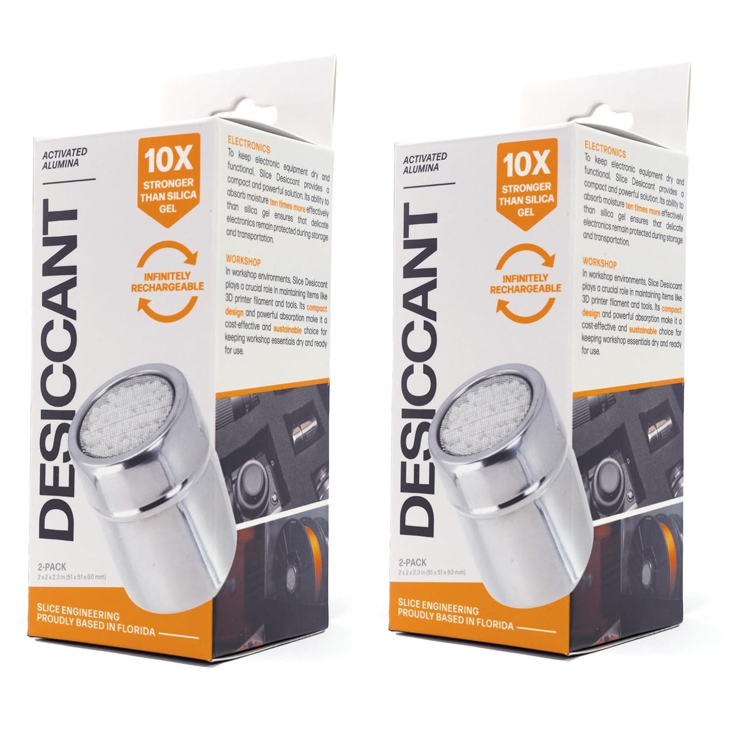 Filament Drying Desiccant 4 Pack - 10X More Powerful Solution