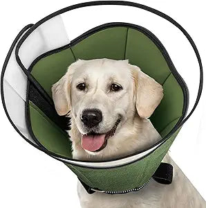 FURTIME Dog Cone for Dogs After Surgery - Soft Recovery Collar