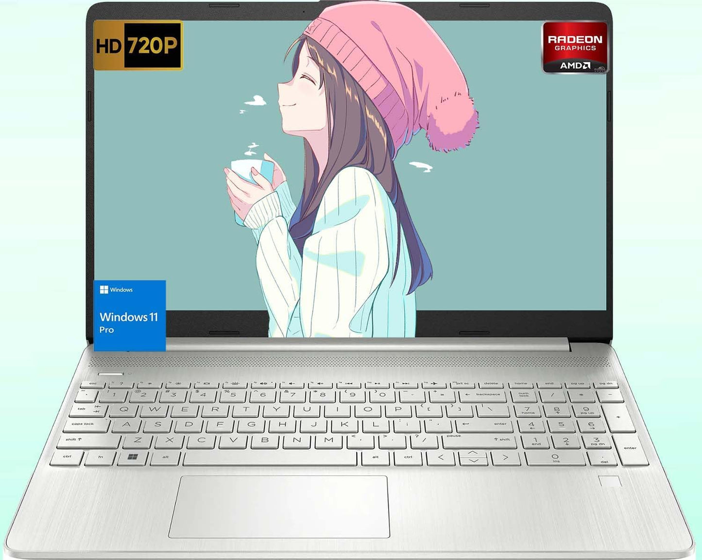 HP Laptop with AMD Ryzen 3 5300U and 16GB RAM for Performance