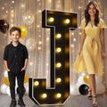 Pooqla 4 FT Marquee Light Up Letters for Stunning Events