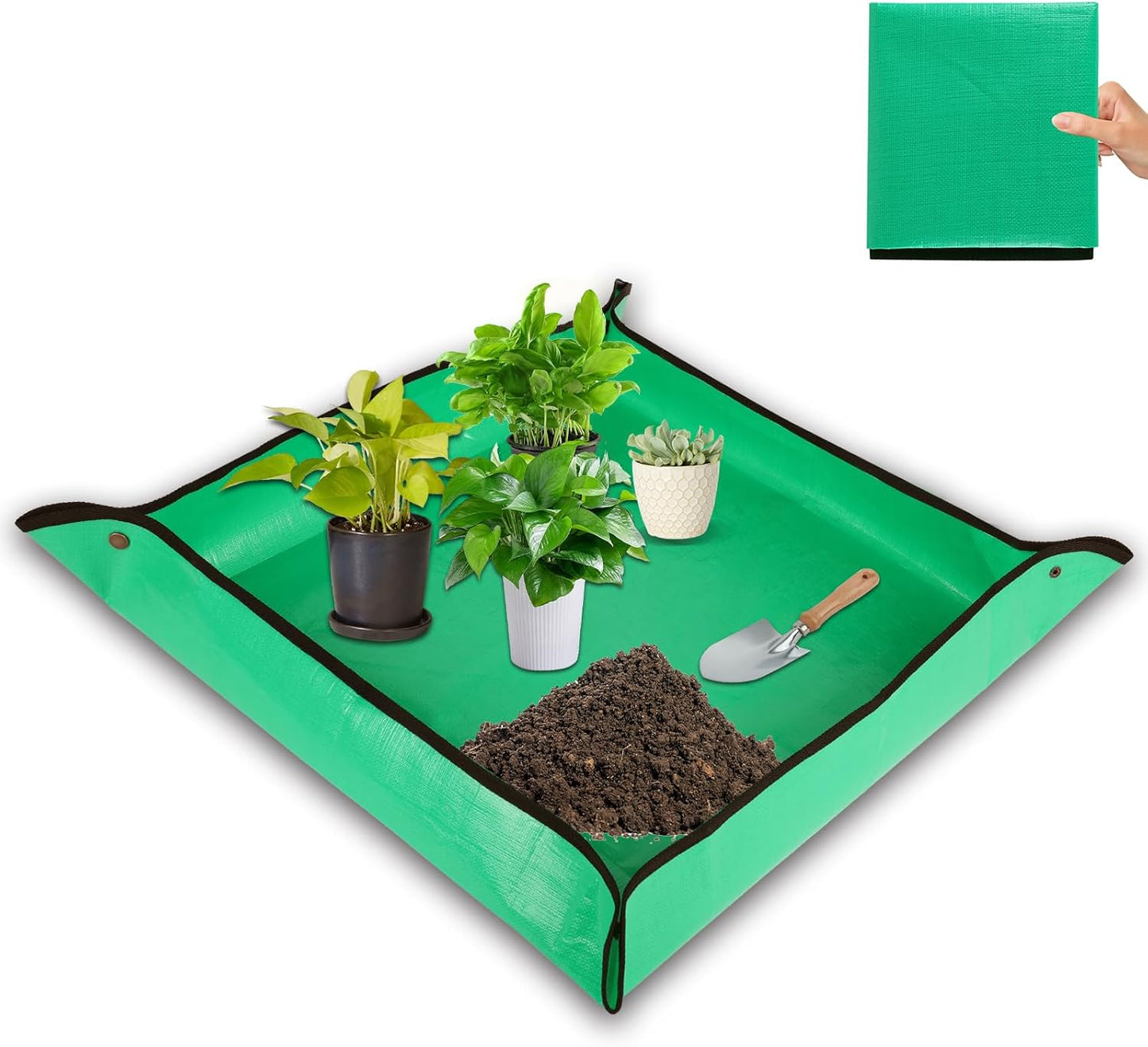Portable Plant Repotting Mat - Mess-Free Gardening!