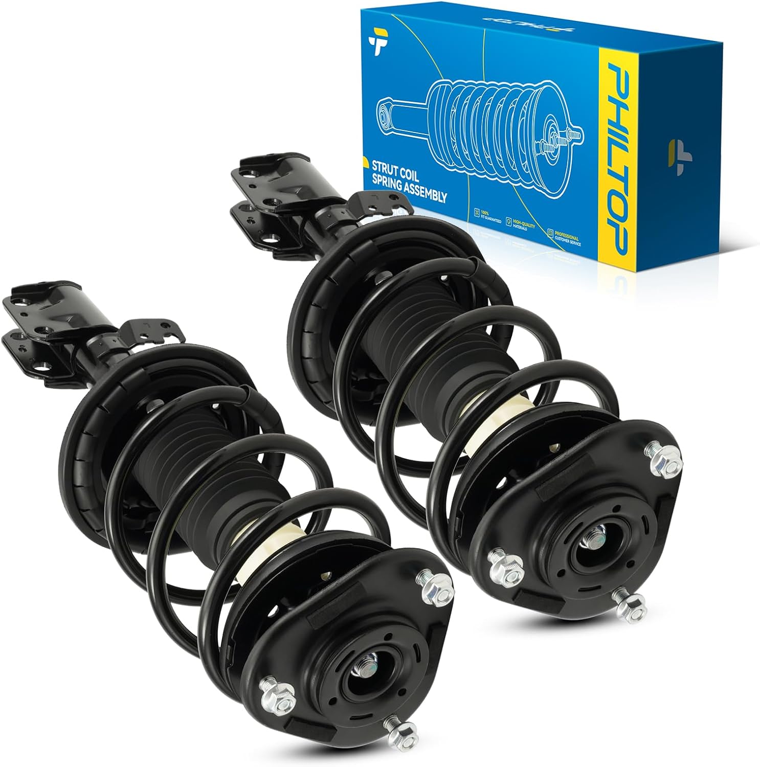 PHILTOP Front Complete Struts for tC 2005-2010 - Enhanced Safety