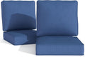 Outdoor Chair Cushions Set of 2, Weather-Resistant & Stylish