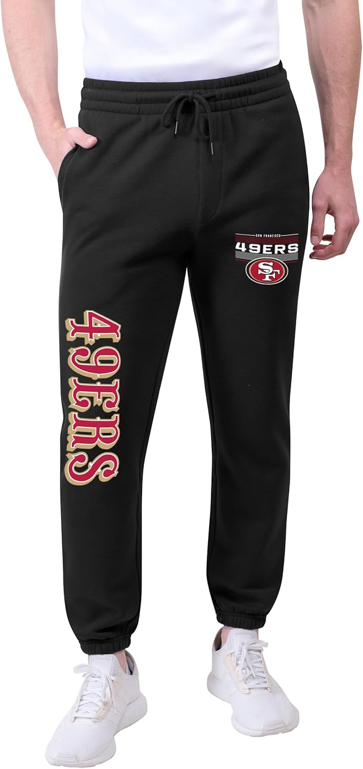 Ultra Game NFL Official Active Super Soft Game Day Joggers