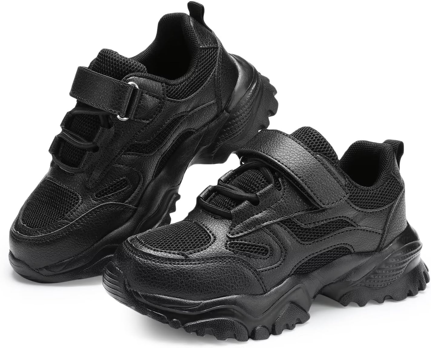 Lightweight Breathable Knit Athletic Running Sneakers for Kids