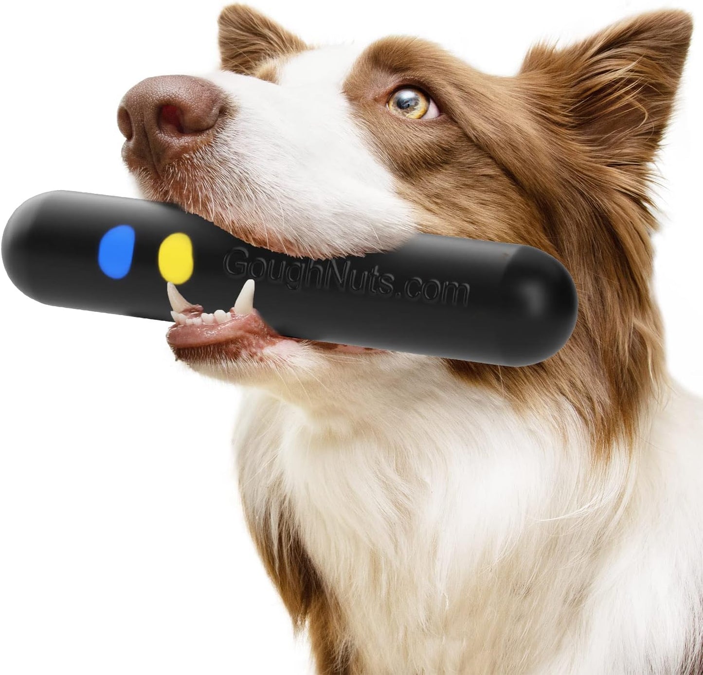 Goughnuts Dog Toys for Aggressive Chewers - Heavy Duty Rubber Stick