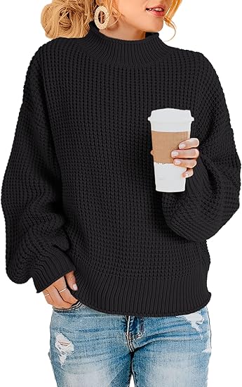 Saodimallsu Womens Turtleneck Oversized Sweaters Review