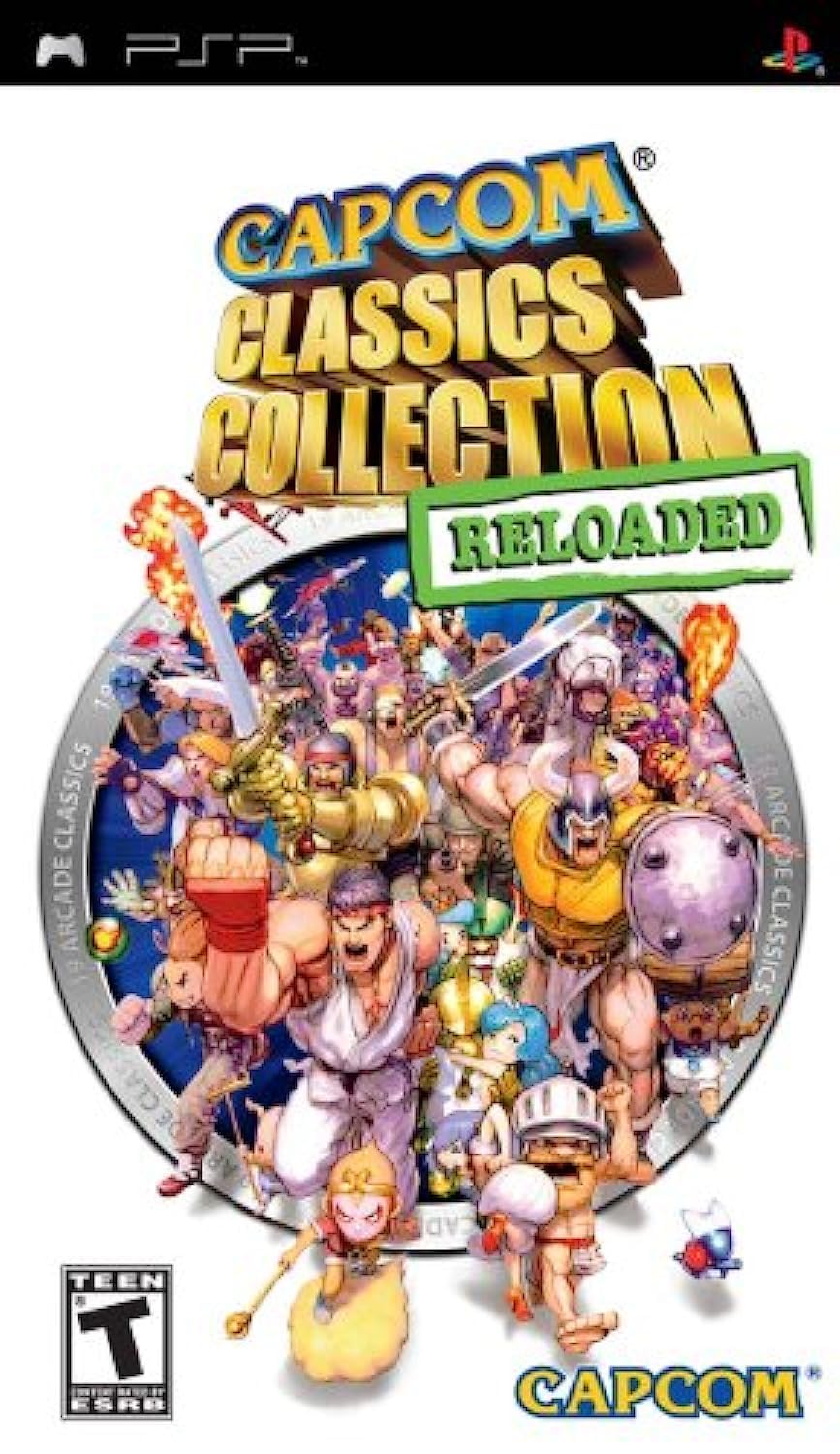 Capcom Classics Collection Reloaded for Sony PSP - A Gamer's Dream
