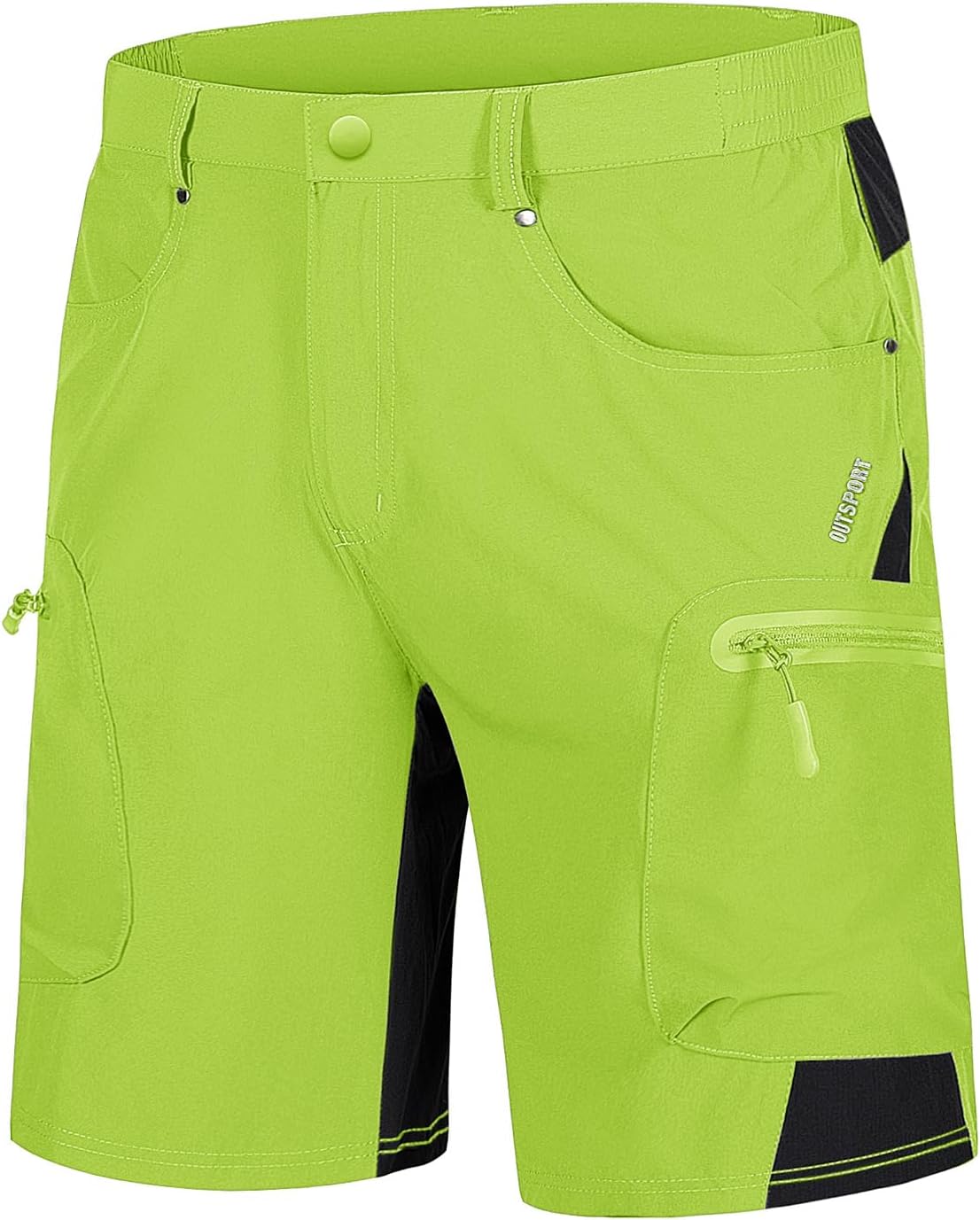 TACVASEN Men's Hiking Cargo Shorts 10in for Outdoor Activities