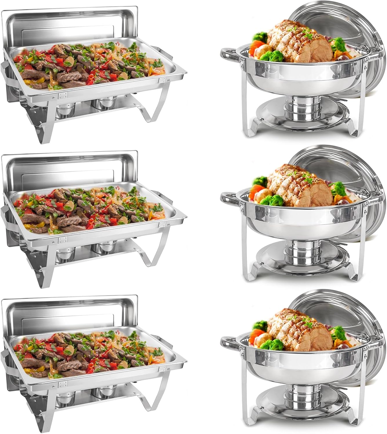 IMACONE Chafing Dish Buffet Set for Catering Events and Parties