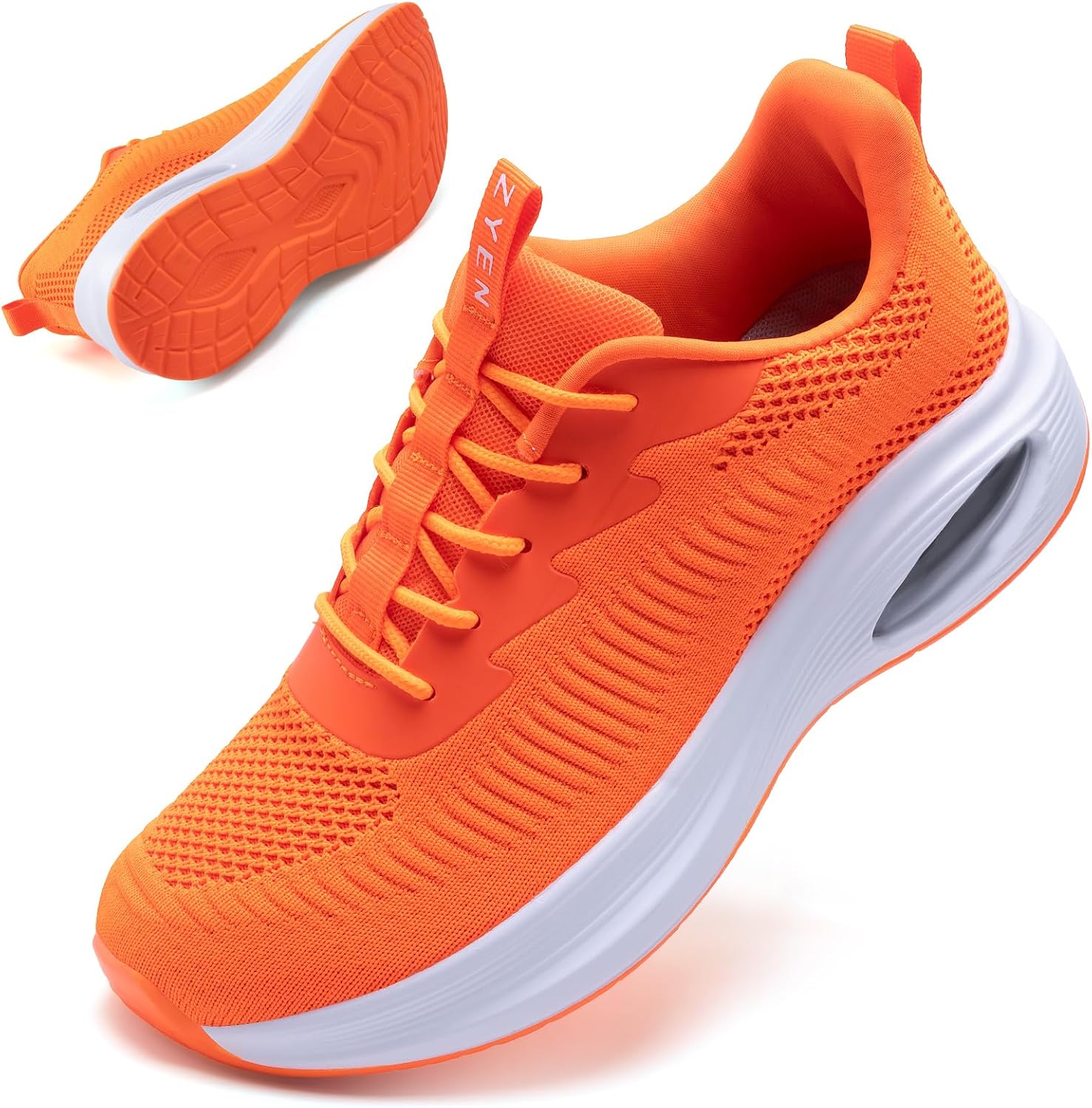 ZYEN Wide Toe Box Shoes for Women - Air Cushion Sneakers