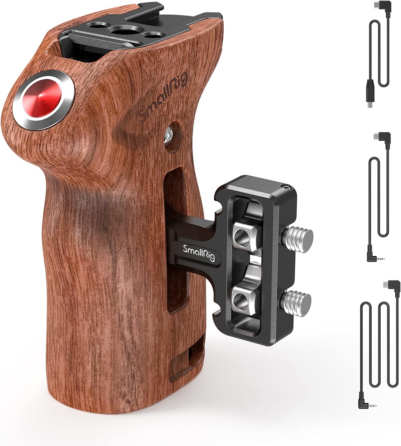 SmallRig Threaded Side Handle with Remote Trigger for Cameras