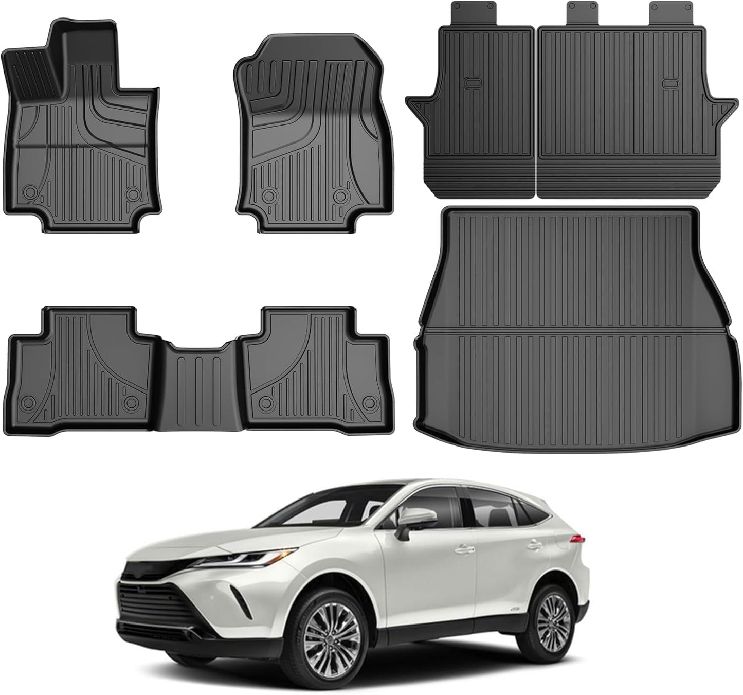 AOMSAZTO Floor Mats for Toyota Venza and Rav4 2019-2025