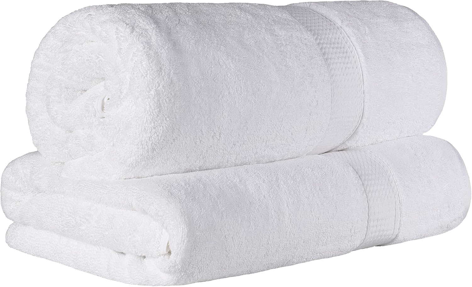 Superior Egyptian Cotton Pile Bath Sheet Set of 2 for Luxury
